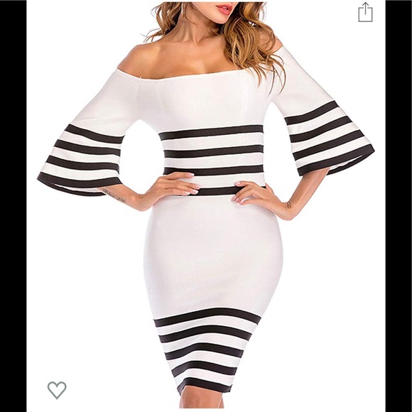 adyaby Dresses & Skirts - Off the shoulder bandage dress